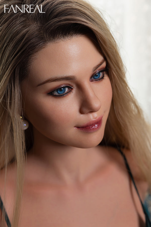 USA IN STOCK Fanreal 155cm F Cup Silicone Sex Doll Maria Tan Implanted Hair