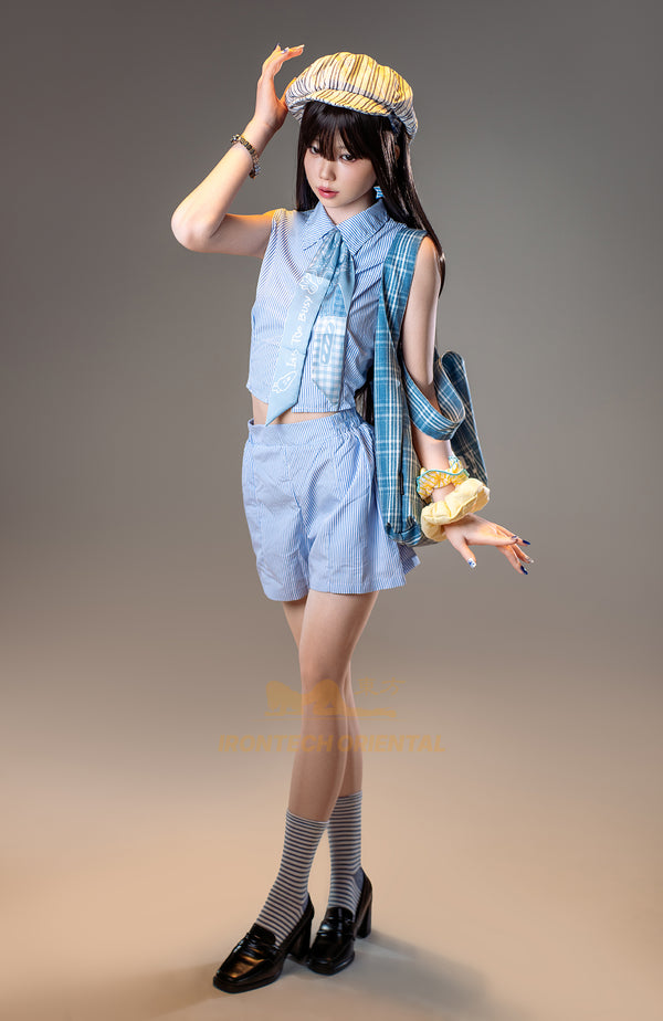 Irontech Oriental Series 161cm A Cup Silicone Sex Doll A6 Kurumi Japanese Illustrator ROS MAX