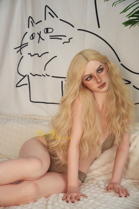 IronTech 163cm Silicone C Cup Sex Doll S17 Luna Natural Freckles