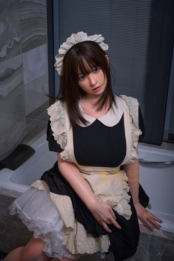 Irontech Oriental Series 158T F Cup Silicone Sex Doll A5 Yui Maid ROS MAX