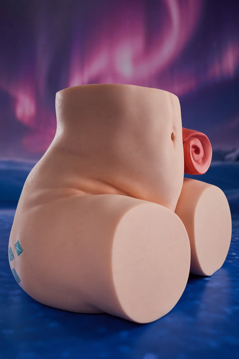 Climax Doll PA-Ray Silicone Butt Torso Sex Doll Cinnamon Skin