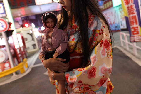Climax Doll Si60cm L Masami Silicone Mini Sex Doll Tan Skin