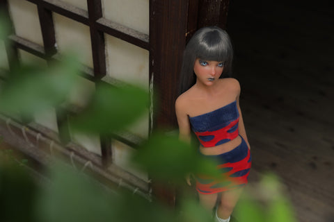Climax Doll Si60cm S Momoko Silicone Mini Sex Doll Tan Skin