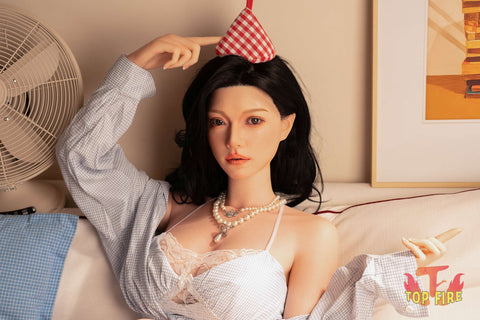 TopFire 158cm D Cup Full Silicone Sex Doll T73 Eleanor