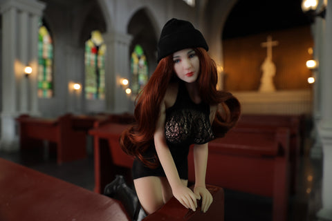 Climax Doll Si60cm L Mani Silicone Mini Sex Doll Cinnamon Skin