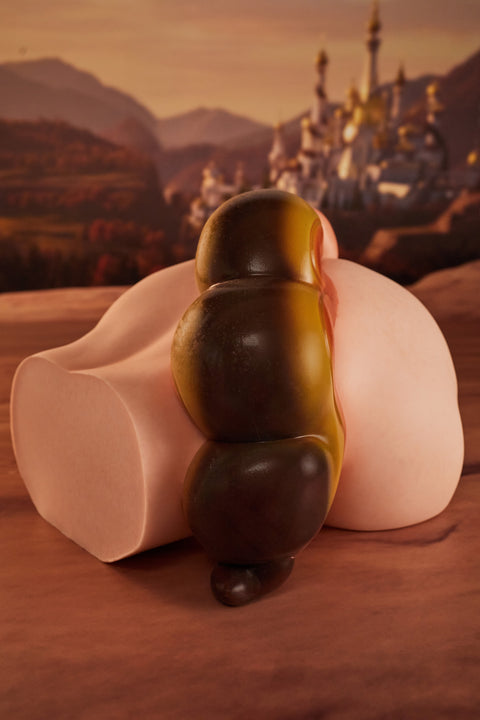 Climax Doll PA-Peppy Silicone Butt Torso Sex Doll Cinnamon Skin