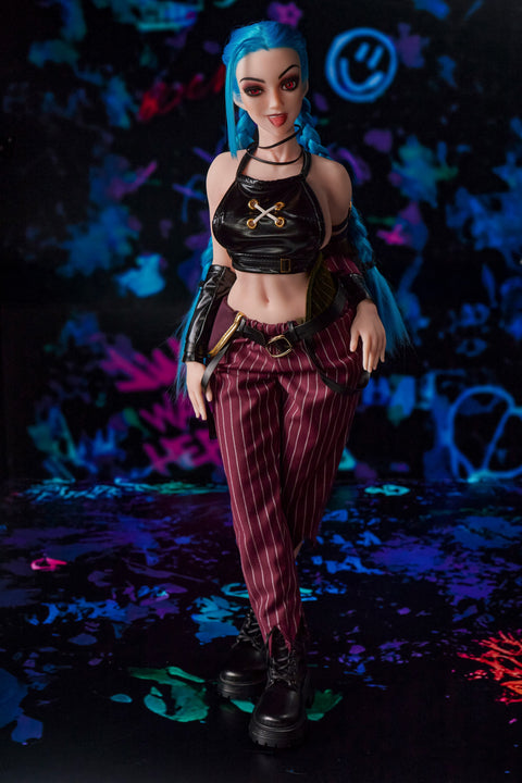 Climax Doll Si70cm MO Jetta Silicone Mini Sex Doll Cinnamon Skin