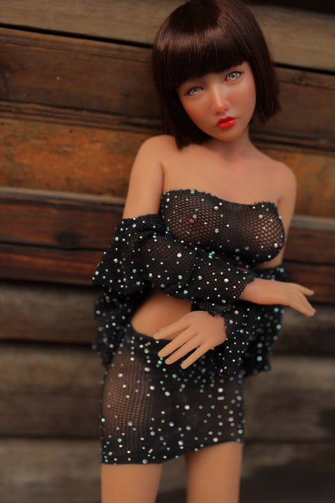 Climax Doll Si60cm M Reka Silicone Mini Sex Doll Tan Skin