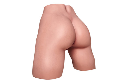 Climax Doll RS-1 Silicone Butt Torso Sex Doll Black Skin