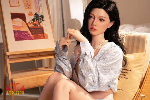 TopFire 158cm D Cup Full Silicone Sex Doll T73 Eleanor