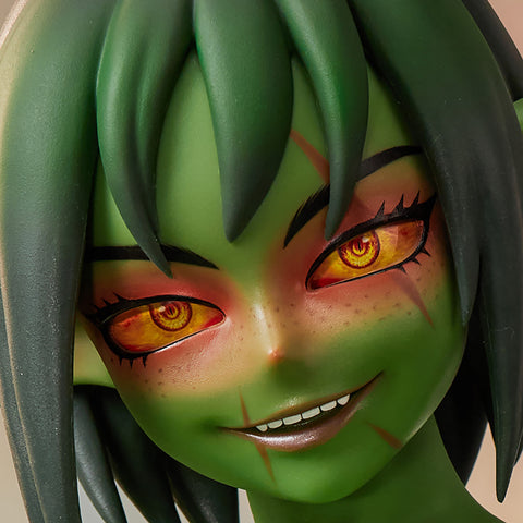 Climax Doll ULW Ultra-Lightweight SiF120 120cm I Cup Silicone Fantasy Goblin Sex Doll Barza Green Skin