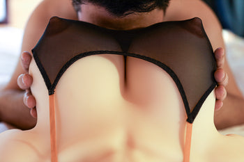 Climax Doll Female TPE Big Tits TPE Torso Sex Doll 160# Cinnamon Skin Climax Doll