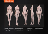 Fanreal 162cm C Cup Silicone Sex Doll Josie Fair Type 1