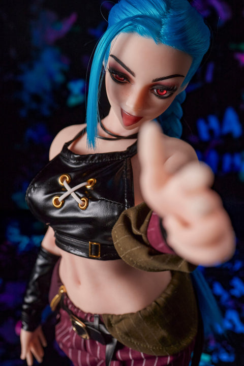 Climax Doll Si70cm MO Jetta Silicone Mini Sex Doll Cinnamon Skin