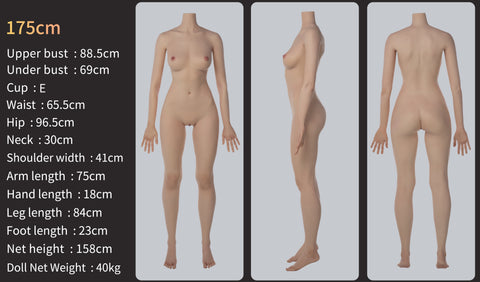 Zelex Silicone Doll 175cm Beauty Series GE98 Zelex