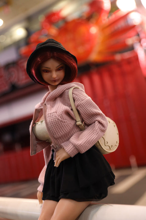 Climax Doll Si60cm L Masami Silicone Mini Sex Doll Tan Skin