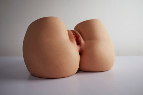 Climax Doll RS-6 Silicone Butt Torso Sex Doll Yellow Skin