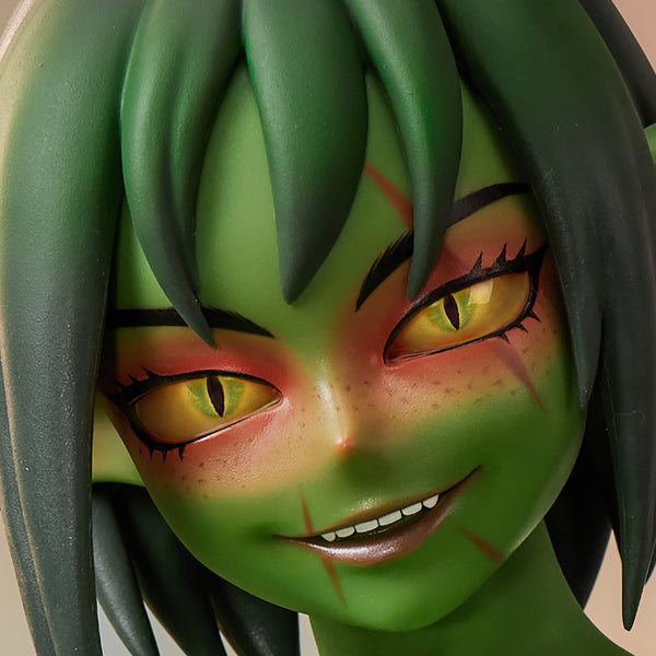 Climax Doll ULW Ultra-Lightweight SiF120 120cm I Cup Silicone Fantasy Goblin Sex Doll Barza Green Skin