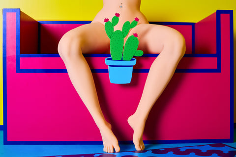 Climax Doll Fat Leg TPE Lower Body Sex Doll with Legs Yellow Skin