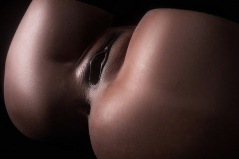 Climax Doll RS-6 Silicone Butt Torso Sex Doll Cocoa Skin