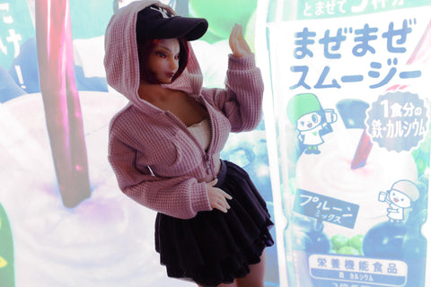 Climax Doll Si60cm L Masami Silicone Mini Sex Doll Tan Skin