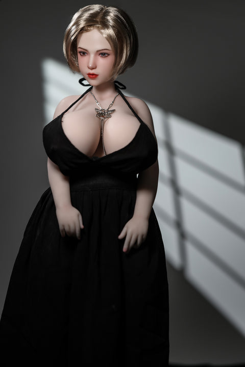Climax Doll Si60cm XL Chace Silicone Mini Sex Doll Cinnamon Skin