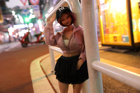 Climax Doll Si60cm L Masami Silicone Mini Sex Doll Tan Skin