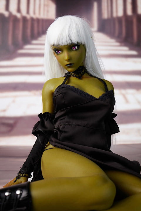 Climax Doll Si60cm L Momoko Silicone Mini Sex Doll Olive Skin