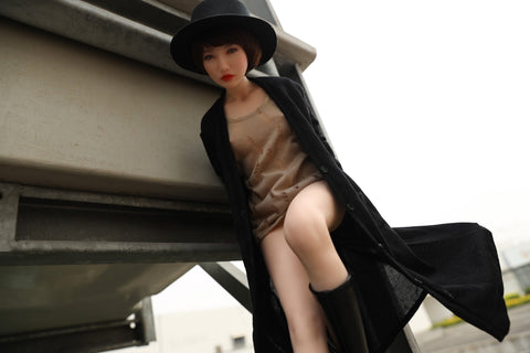Climax Doll Si60cm S Reka Silicone Mini Sex Doll Cinnamon Skin