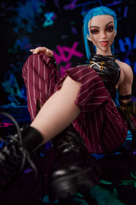 Climax Doll Si70cm MO Jetta Silicone Mini Sex Doll Cinnamon Skin
