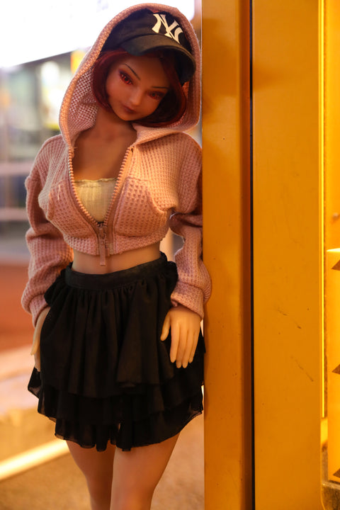 Climax Doll Si60cm L Masami Silicone Mini Sex Doll Tan Skin
