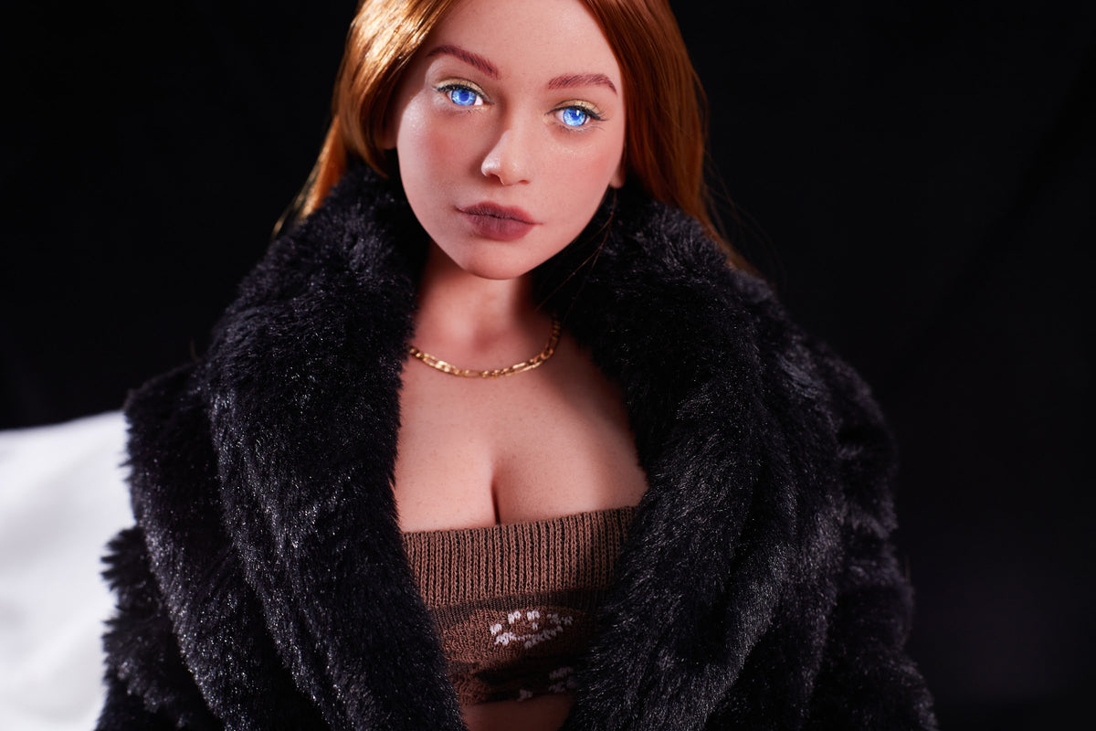 Climax Doll Si60cm XXL Hedy Silicone Mini Sex Doll Black Skin