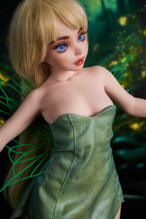 Climax Doll Si60cm XS Holly Silicone Mini Sex Doll Cinnamon Skin