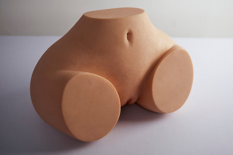 Climax Doll RS-6 Silicone Butt Torso Sex Doll Yellow Skin