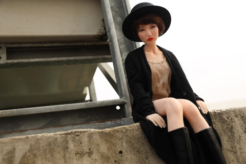 Climax Doll Si60cm S Reka Silicone Mini Sex Doll Cinnamon Skin