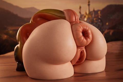 Climax Doll PA-Peppy Silicone Butt Torso Sex Doll Cinnamon Skin