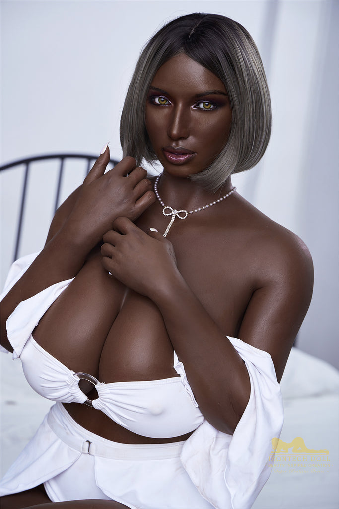 IronTech 160cm Silicone G Cup Sex Doll Zara Black Skin Irontech