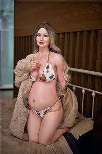 IronTech 158cm Silicone D Cup Pregnant Sex Doll Rose Irontech