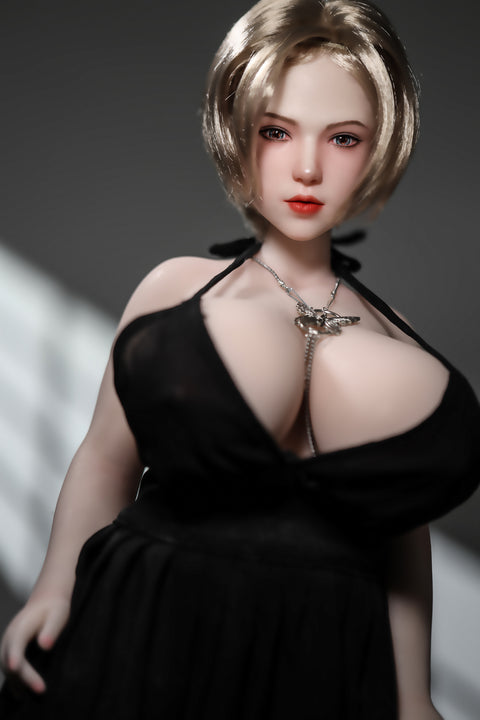 Climax Doll Si60cm XL Chace Silicone Mini Sex Doll Cinnamon Skin