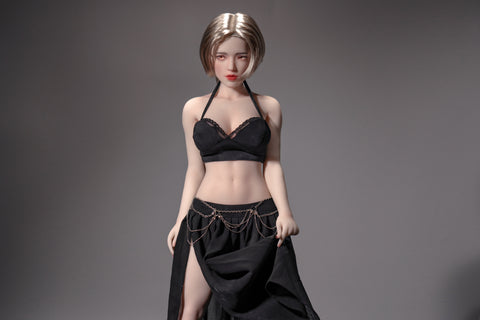Climax Doll Si60cm L Georgia Silicone Mini Sex Doll Cinnamon Skin