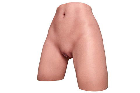 Climax Doll RS-1 Silicone Butt Torso Sex Doll Black Skin