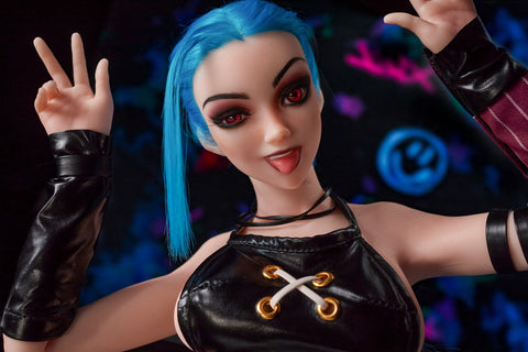 Climax Doll Si70cm MO Jetta Silicone Mini Sex Doll Cinnamon Skin