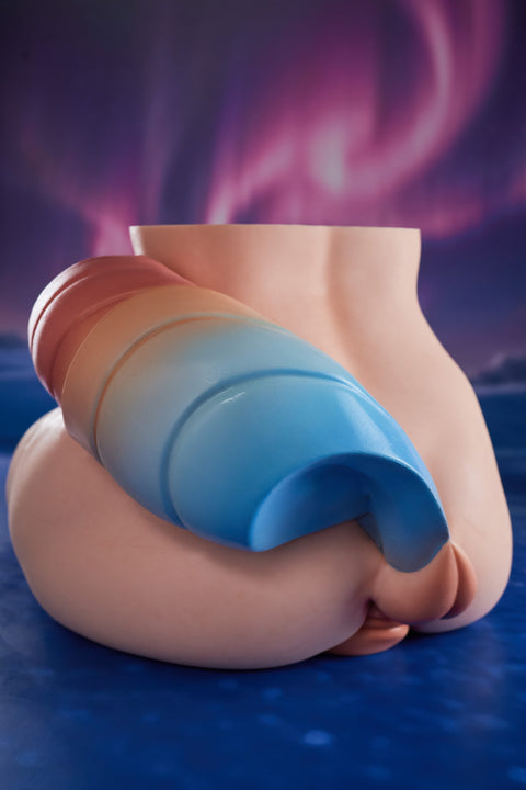 Climax Doll PA-Ray Silicone Butt Torso Sex Doll Cinnamon Skin