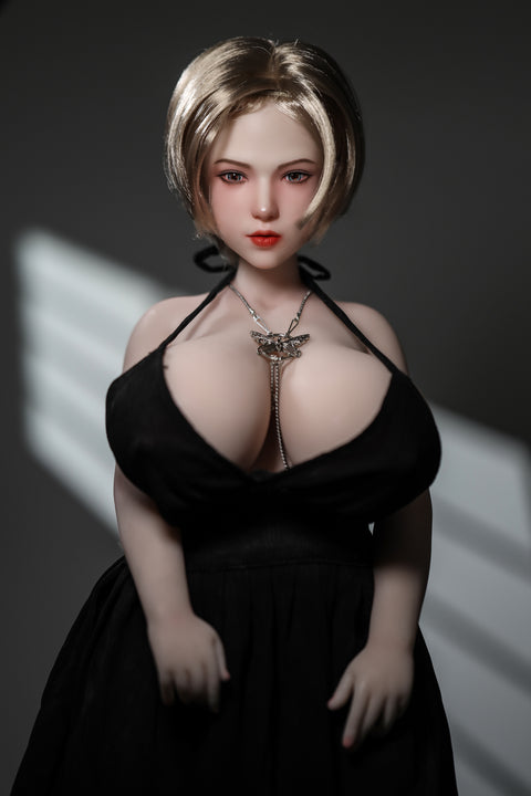 Climax Doll Si60cm XL Chace Silicone Mini Sex Doll Cinnamon Skin