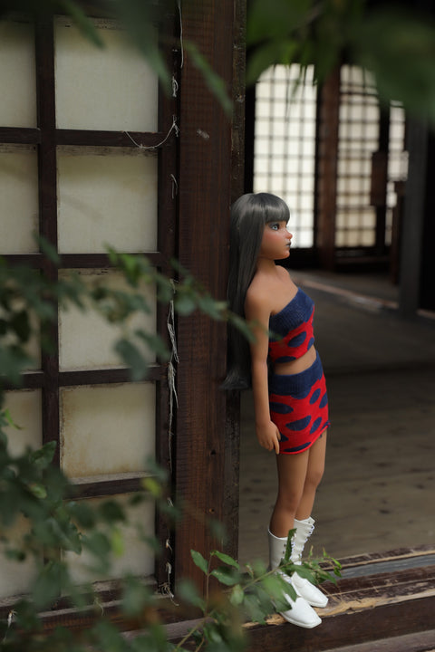 Climax Doll Si60cm S Momoko Silicone Mini Sex Doll Tan Skin