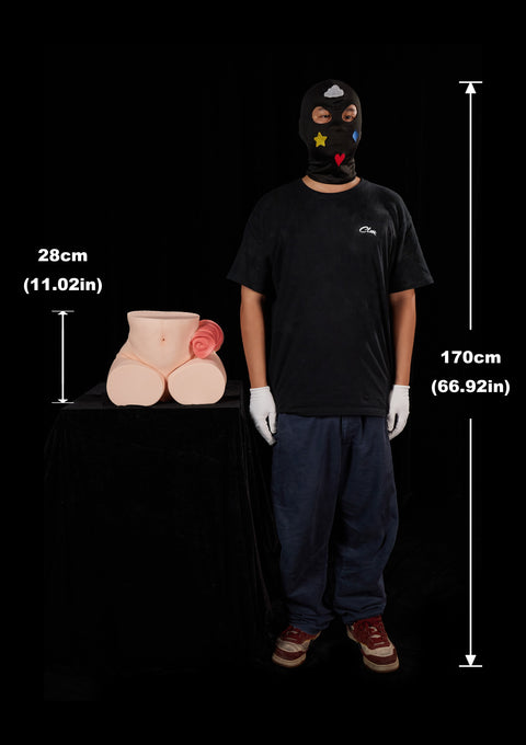 Climax Doll PA-Ray Silicone Butt Torso Sex Doll Cinnamon Skin