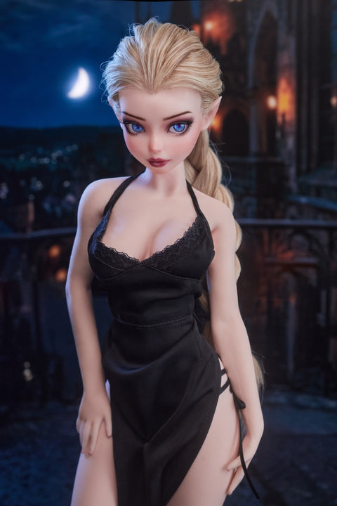 Climax Doll Si60cm X Horty Silicone Mini Sex Doll Cinnamon Skin