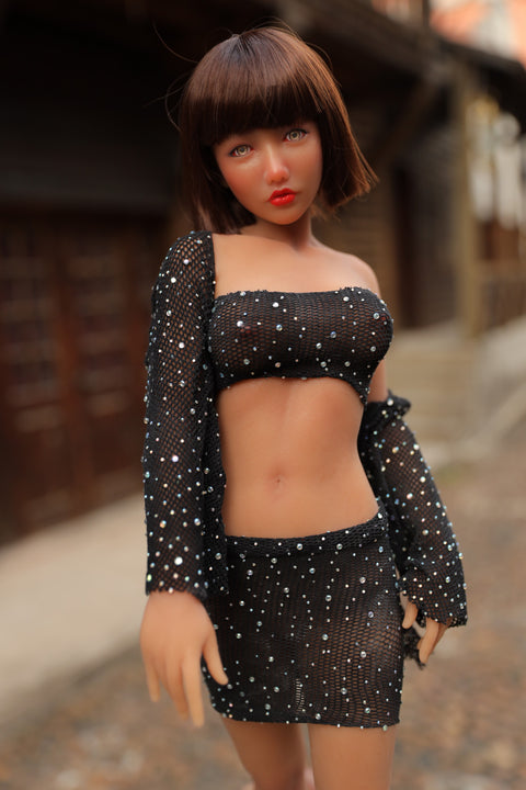 Climax Doll Si60cm M Reka Silicone Mini Sex Doll Tan Skin