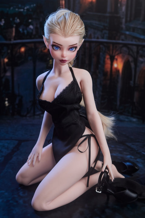 Climax Doll Si60cm X Horty Silicone Mini Sex Doll Cinnamon Skin