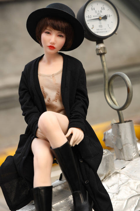 Climax Doll Si60cm S Reka Silicone Mini Sex Doll Cinnamon Skin